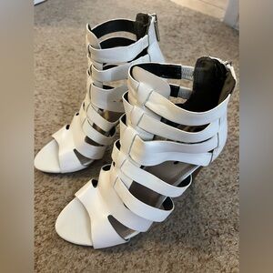 Circus by Sam Edelman White Open Toe Heels